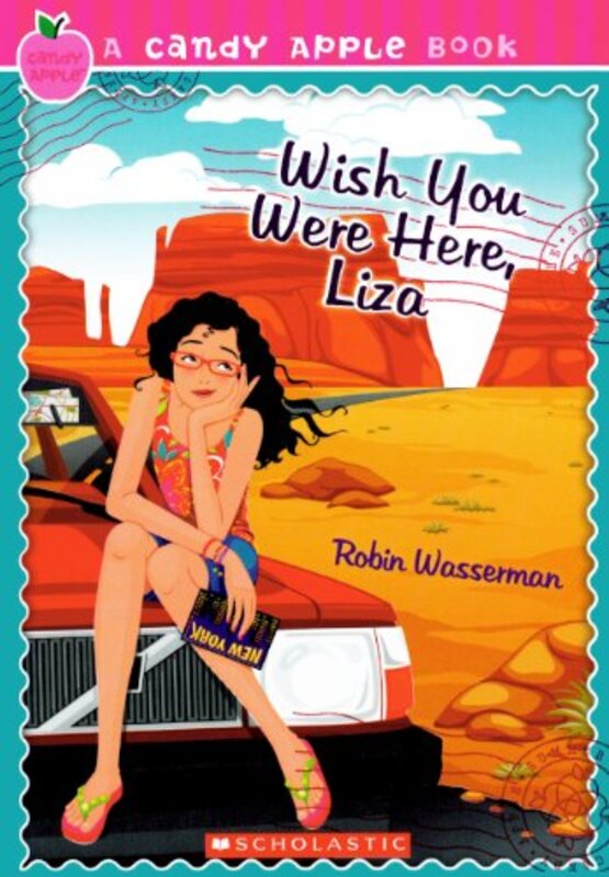 Book cover for "Wish You Were Here, Liza" by Robin Wasserman