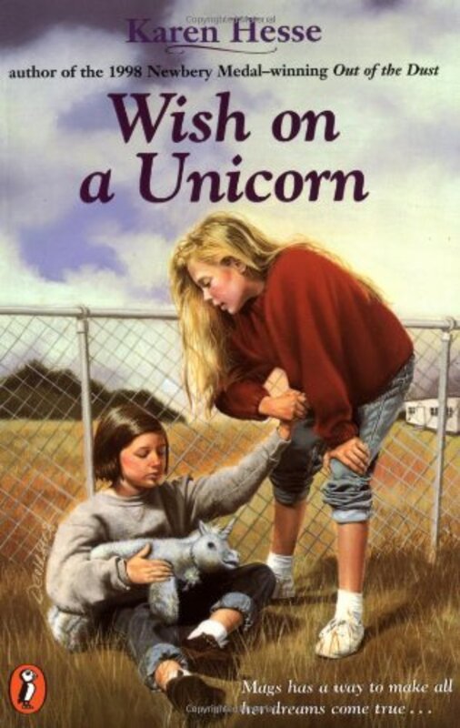 Book cover for "Wish on a Unicorn" by Karen Hesse