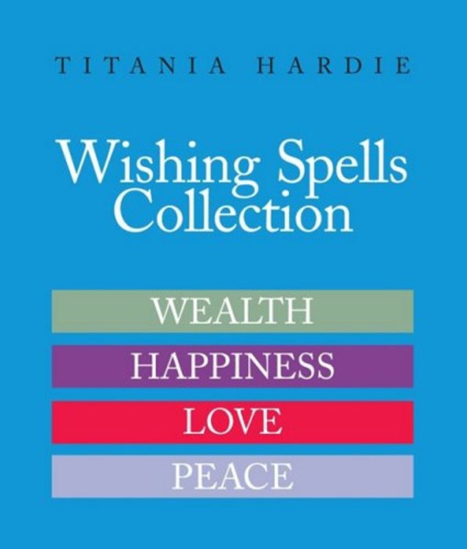 Book cover for "Wishing Spells Collection" by Titania Hardie