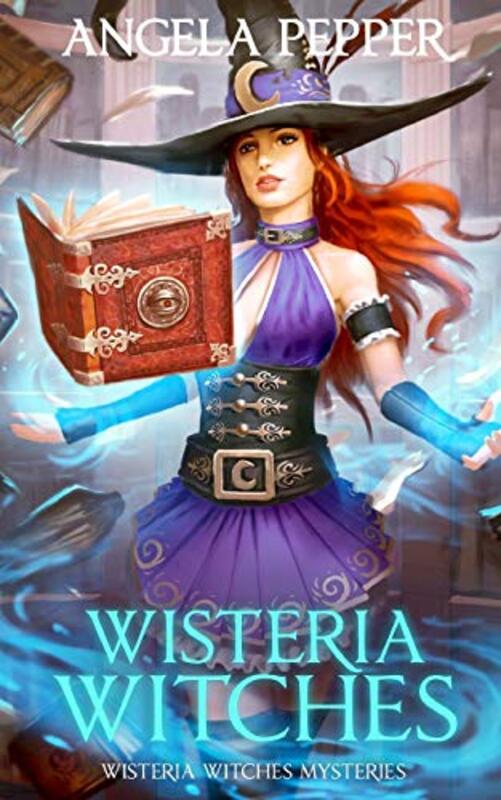 Book cover for "Wisteria Witches" by Angela Pepper