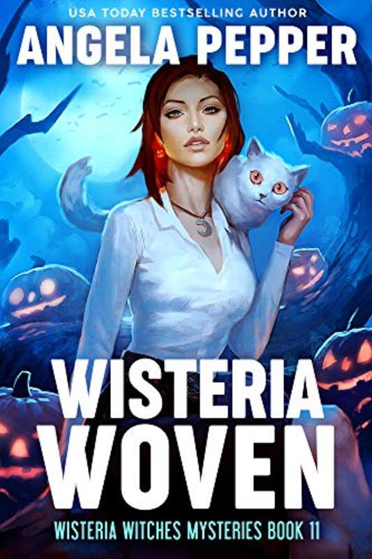 Book cover for "Wisteria Woven" by Angela Pepper