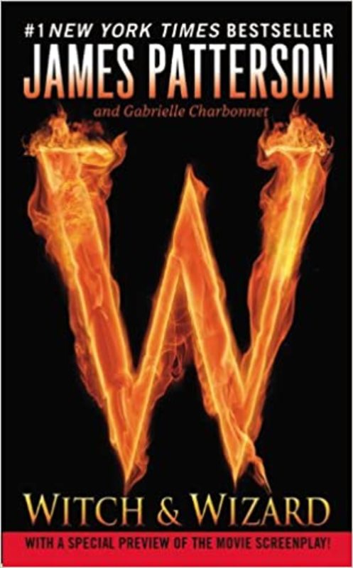 Book cover for "Witch & Wizard" by James Patterson