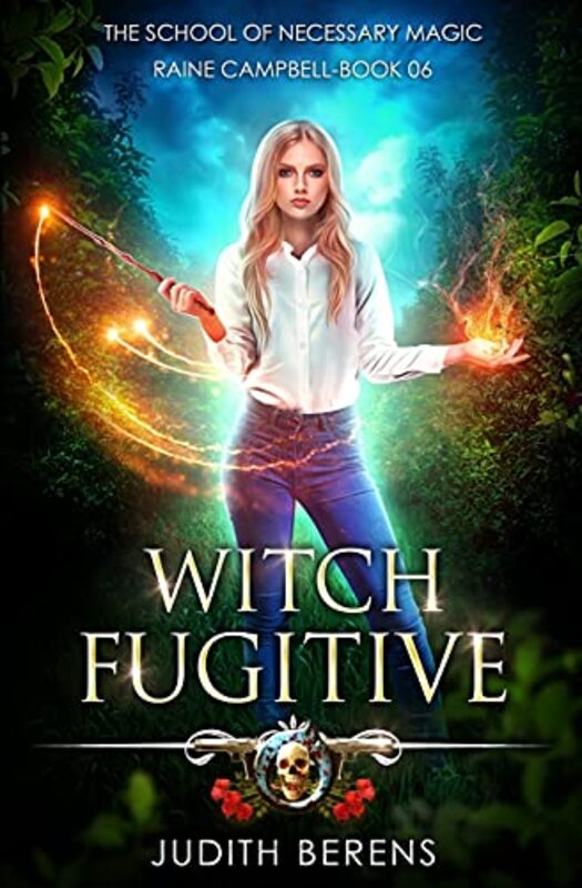 Book cover for "Witch Fugitive" by Martha Carr