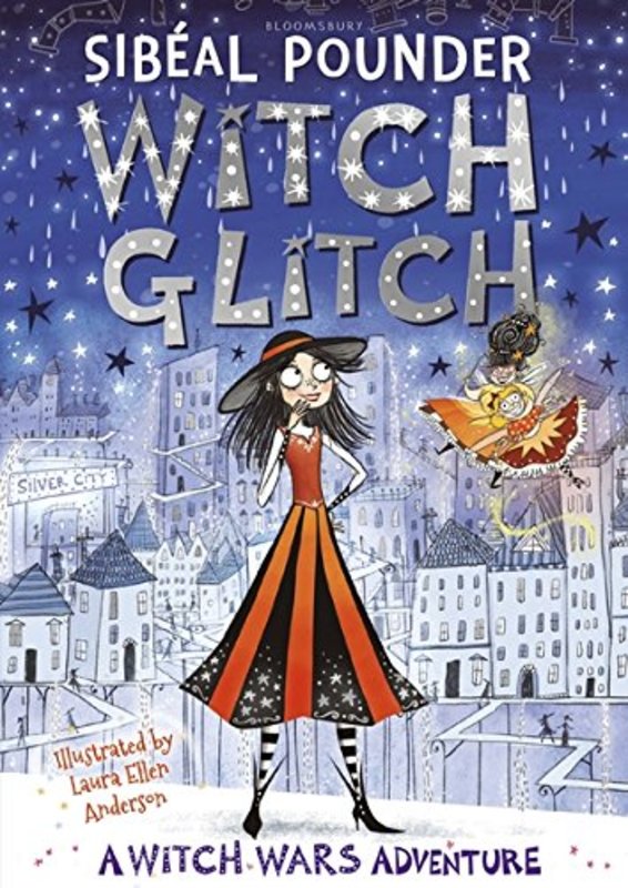 Book cover for "Witch Glitch" by Sibeal Pounder