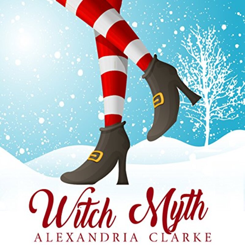 Book cover for "Witch Myth: A Yew Hollow Christmas, Book 2" by Alexandria Clarke