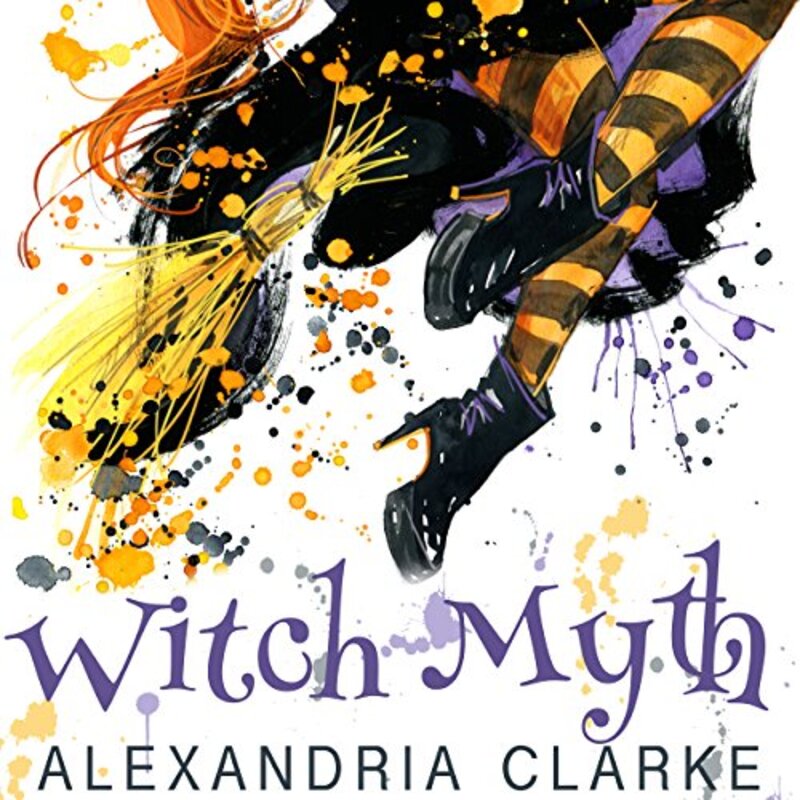 Book cover for "Witch Myth: A Yew Hollow Cozy Mystery" by Alexandria Clarke
