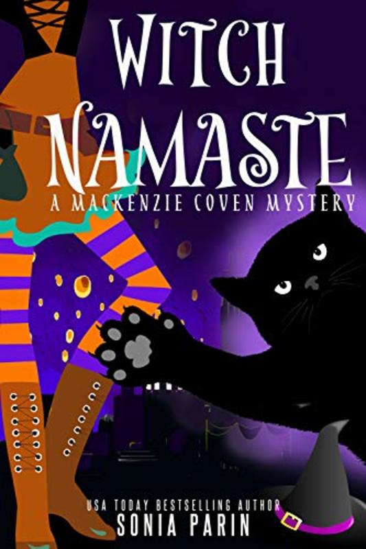Book cover for "Witch Namaste" by Sonia Parin