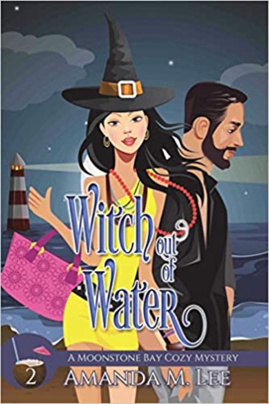 Book cover for "Witch Out of Water" by Amanda M Lee