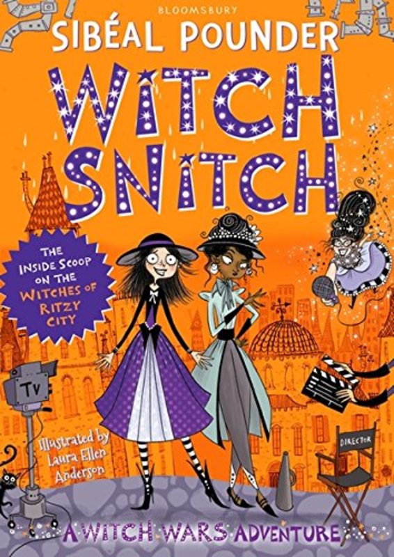 Book cover for "Witch Snitch" by Sibeal Pounder
