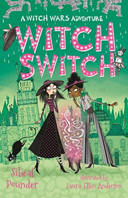Book cover for "Witch Switch" by Sibeal Pounder