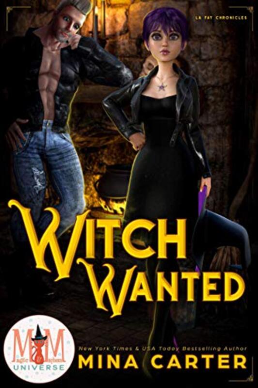 Book cover for "Witch Wanted" by Mina Carter