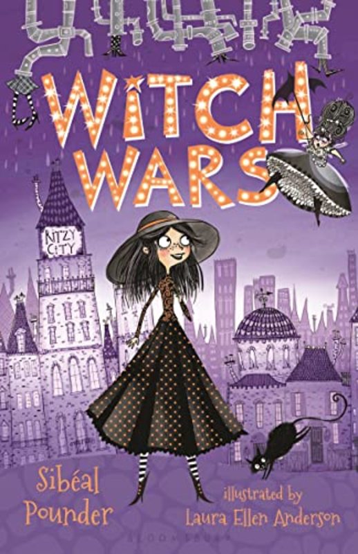 Book cover for "Witch Wars" by Sibeal Pounder
