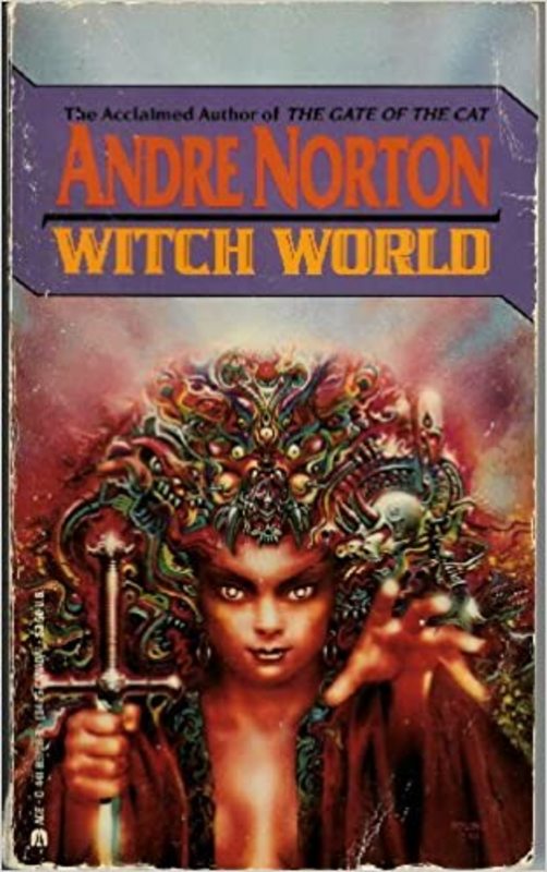 Book cover for "Witch World" by Andre Norton