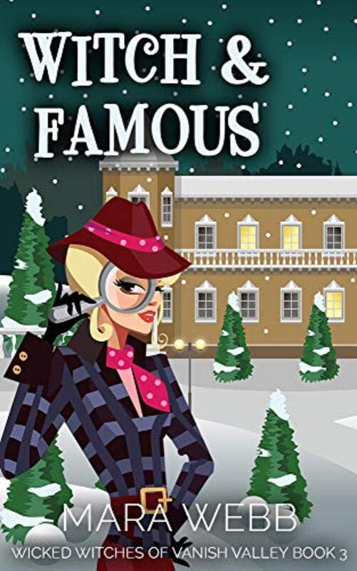 Book cover for "Witch and Famous" by Mara Webb