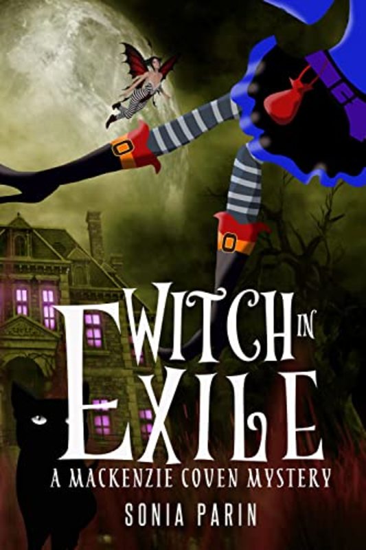 Book cover for "Witch in Exile" by Sonia Parin