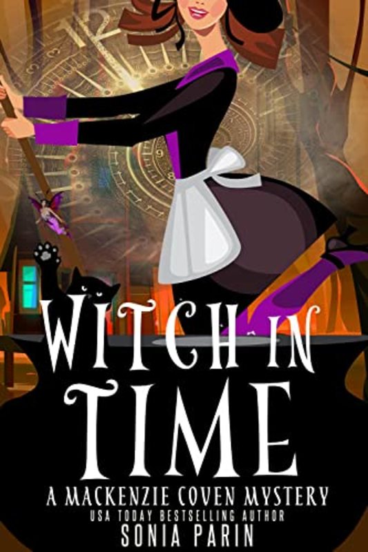 Book cover for "Witch in Time" by Sonia Parin