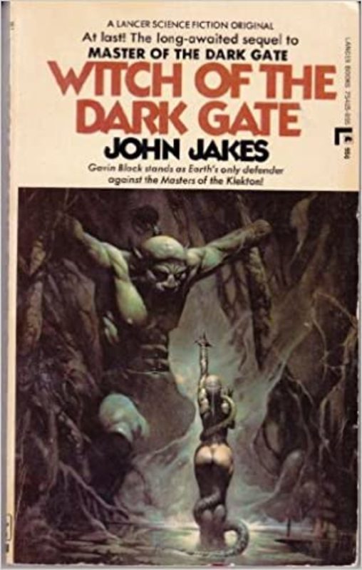 Book cover for "Witch of the Dark Gate" by John Jakes
