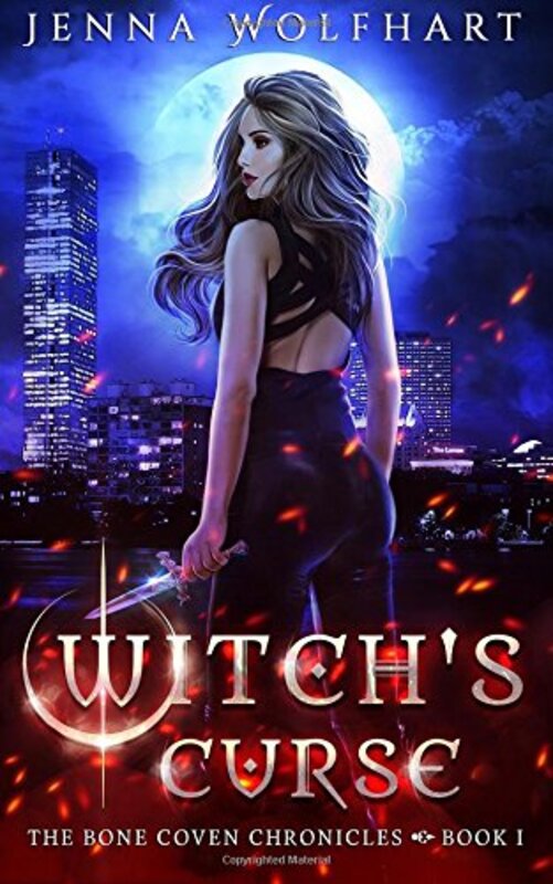 Book cover for "Witch's Curse" by Jenna Wolfhart