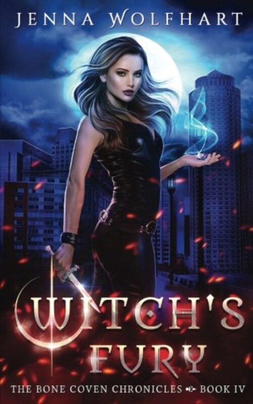 Book cover for "Witch's Fury" by Jenna Wolfhart