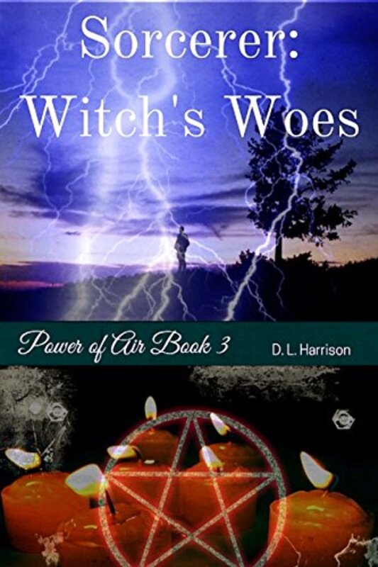 Book cover for "Witch's Woes" by DL Harrison
