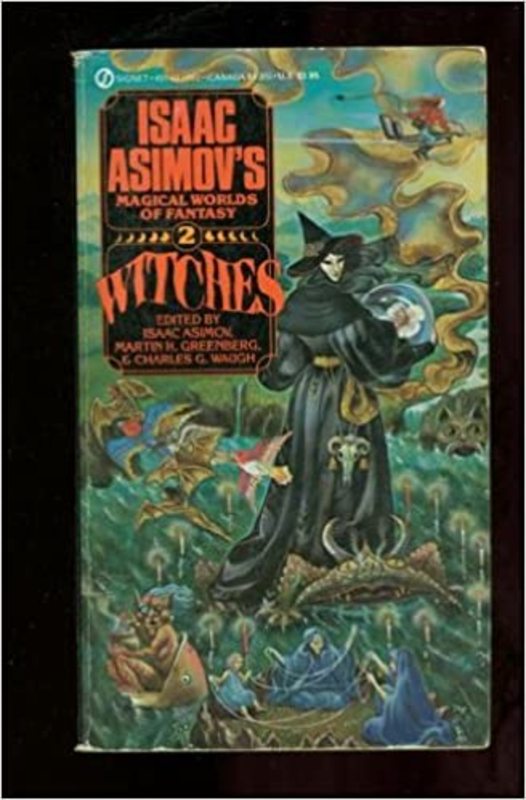 Book cover for "Witches" by Isaac Asimov