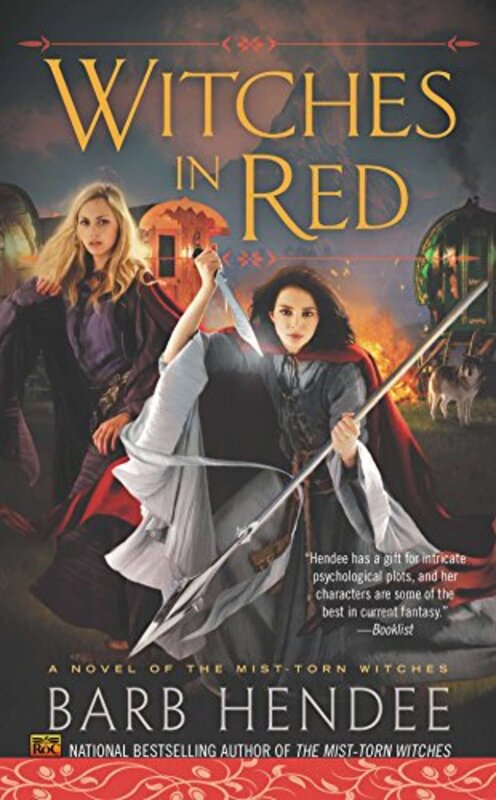 Book cover for "Witches in Red" by Barb Hendee
