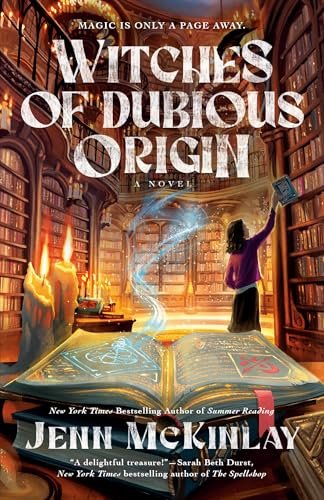 Book cover for "Witches of Dubious Origin" by Jenn McKinlay