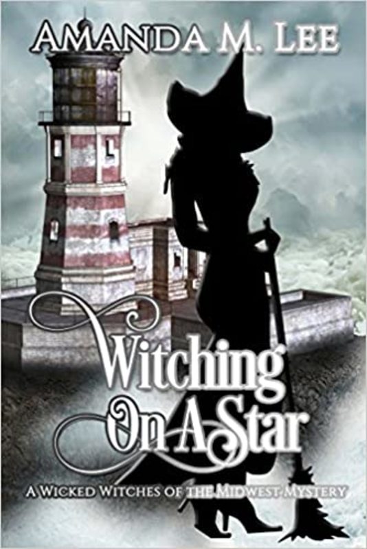 Book cover for "Witching on a Star" by Amanda M Lee