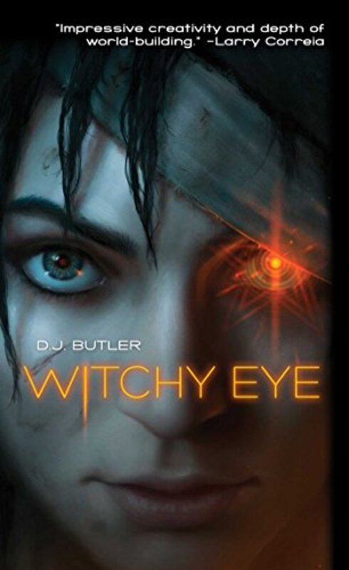 Book cover for "Witchy Eye" by DJ Butler
