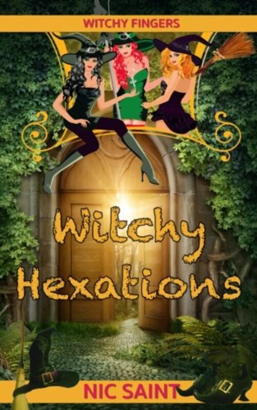 Book cover for "Witchy Hexations" by Nic Saint