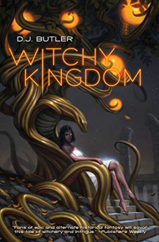 Book cover for "Witchy Kingdom" by DJ Butler