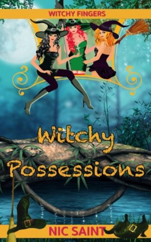 Book cover for "Witchy Possessions" by Nic Saint
