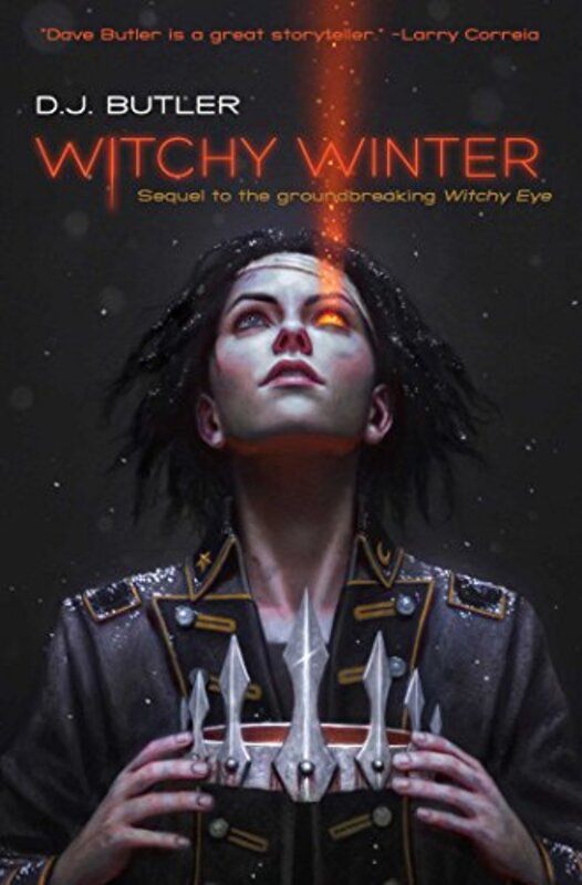 Book cover for "Witchy Winter" by DJ Butler