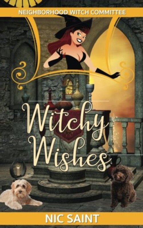 Book cover for "Witchy Wishes" by Nic Saint