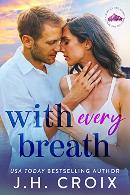 Book cover for "With Every Breath" by JH Croix