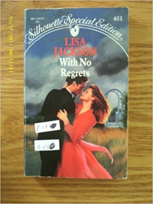 Book cover for "With No Regrets" by Lisa Jackson
