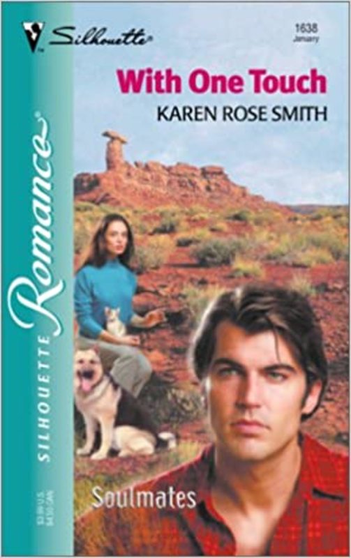 Book cover for "With One Touch" by Karen Rose Smith