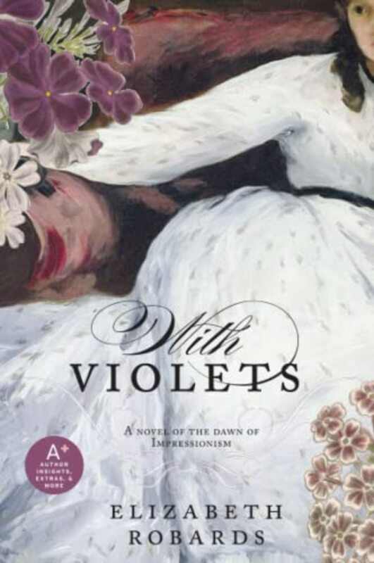 Book cover for "With Violets" by Nancy Robards Thompson