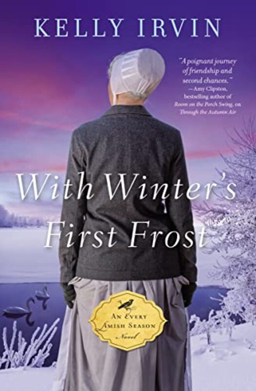Book cover for "With Winter's First Frost" by Kelly Irvin