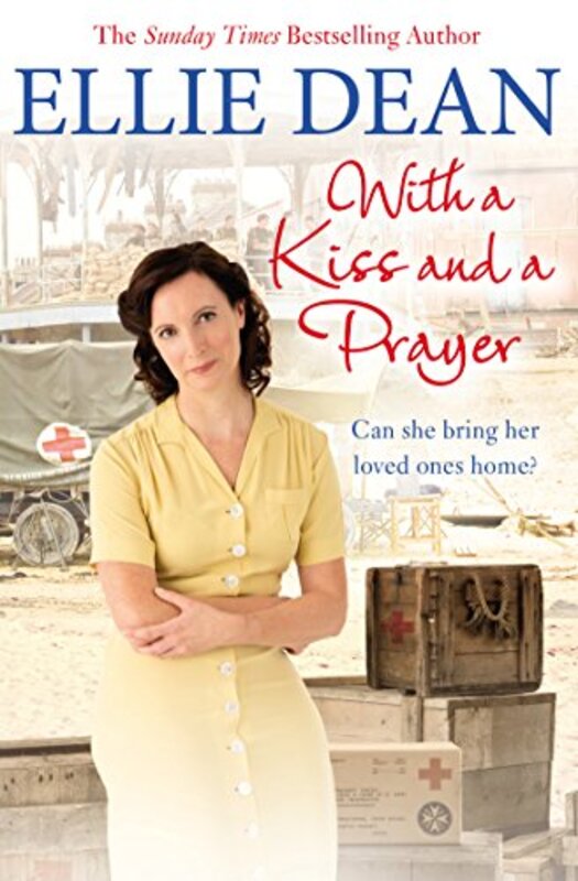 Book cover for "With a Kiss and a Prayer" by Ellie Dean