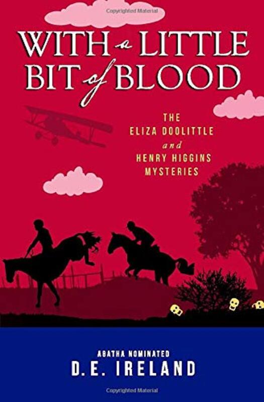 Book cover for "With a Little Bit of Blood" by DE Ireland