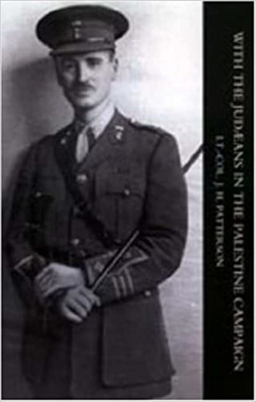 Book cover for "With the Judaeans in the Palestine Campaign" by J. H. Patterson