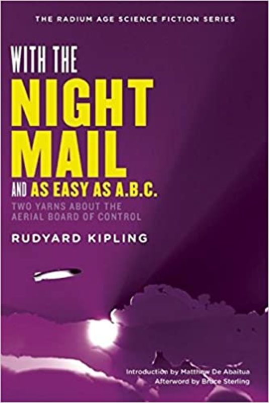 Book cover for "With the Night Mail" by Rudyard Kipling