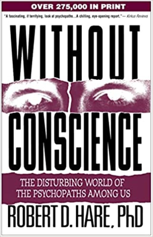 Book cover for "Without Conscience" by Robert D. Hare