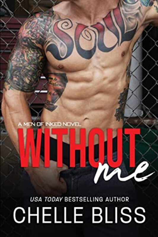 Book cover for "Without Me" by Chelle Bliss