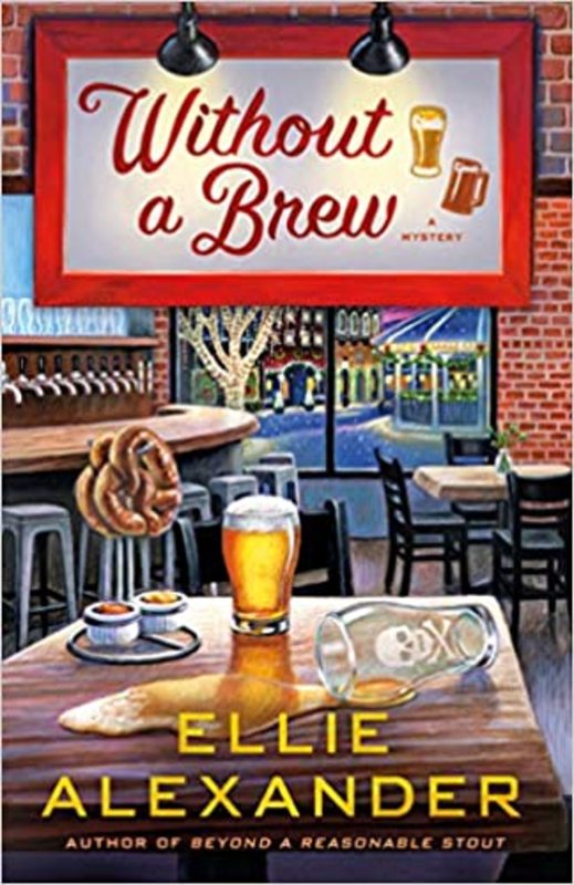 Book cover for "Without a Brew" by Kate Dyer Seeley
