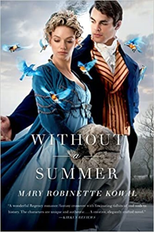Book cover for "Without a Summer" by Mary Robinette Kowal
