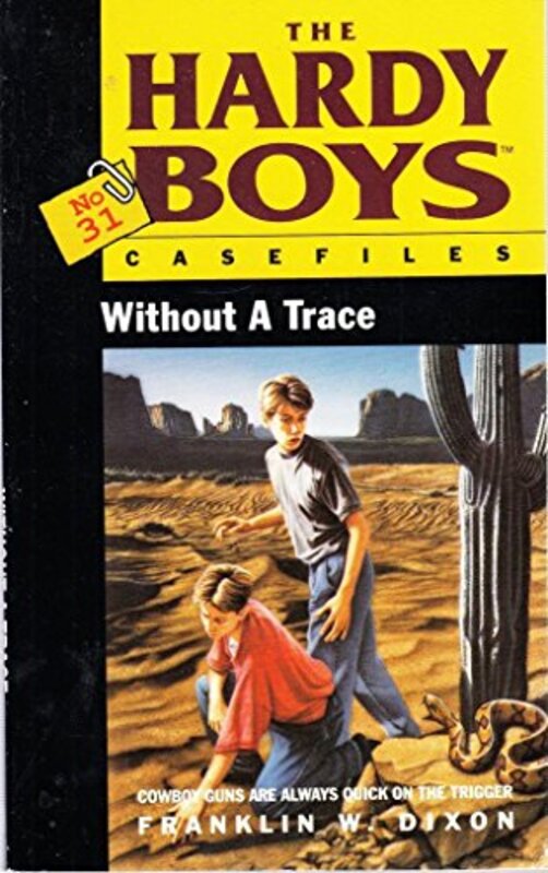 Book cover for "Without a Trace" by Franklin W Dixon