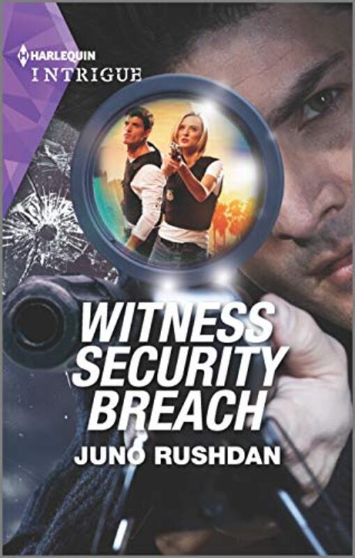 Book cover for "Witness Security Breach" by Juno Rushdan