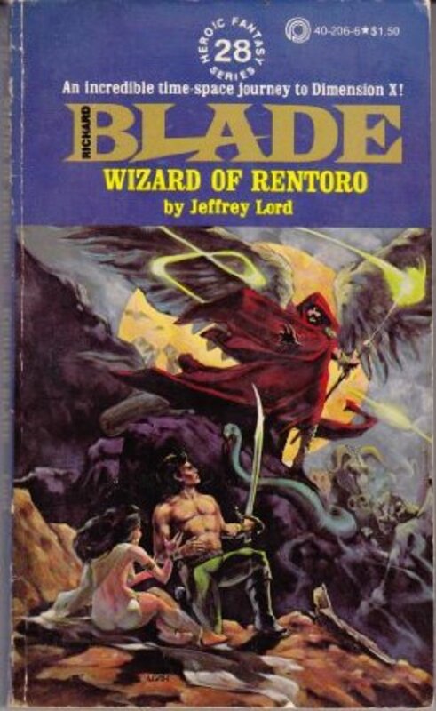 Book cover for "Wizard of Rentoro" by Jeffrey Lord